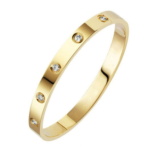 Golden Eternity | Diamantarmband