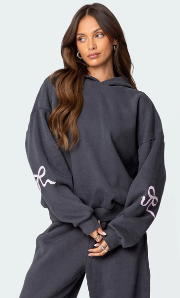 Luna™ Cozy Bow Hoodie & Pants Set