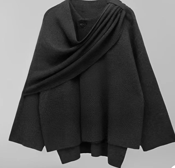 Romaissa™ | Elegant Fall Cape Coat